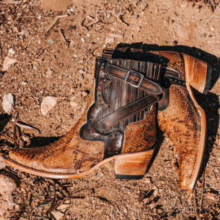 FREEBIRD | WOMEN'S MORGAN-TAN PYTHON | STYLISH OUTLET