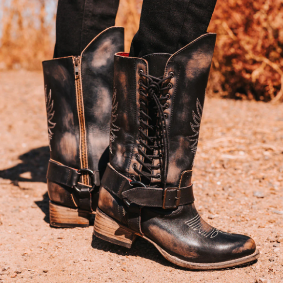 FREEBIRD | WOMEN'S STAGECOACH-BLACK | STYLISH OUTLET