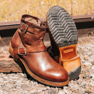 FREEBIRD | MEN'S RAILROAD-COGNAC | STYLISH OUTLET