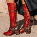 FREEBIRD | WOMEN'S COAL-RED CROCO | STYLISH OUTLET