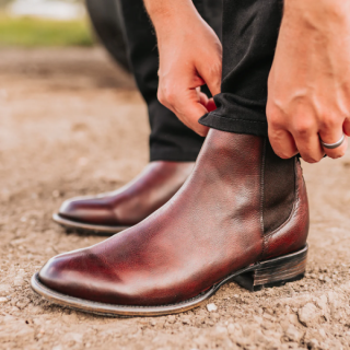 FREEBIRD | MEN'S PALMER-RUST LEATHER | STYLISH OUTLET