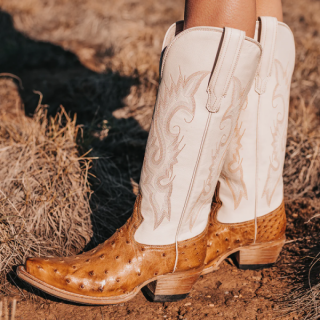 FREEBIRD | WOMEN'S WOODLAND-WHEAT OSTRICH | STYLISH OUTLET