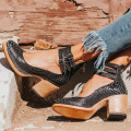 FREEBIRD | WOMEN'S RANDI-BLACK SNAKE | STYLISH OUTLET
