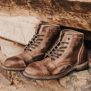 FREEBIRD | MEN'S LEAVENWORTH-BROWN DISTRESSED | STYLISH OUTLET