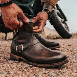 FREEBIRD | MEN'S RAILROAD-BLACK DISTRESSED | STYLISH OUTLET