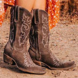 FREEBIRD | WOMEN'S WILSON-GREY SUEDE | STYLISH OUTLET