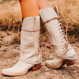 FREEBIRD | WOMEN'S WARDON-WHITE SNAKE | STYLISH OUTLET
