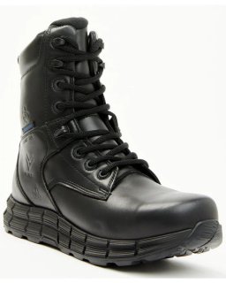 Discount Hawx Men's 8" Waterproof Work Boots - Composite Toe | Black