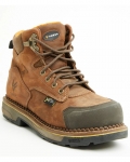 Discount Hawx Men's 6" Crew Chief Internal Met Guard Work Boots - Composite Toe | Brown
