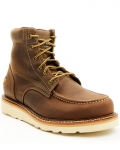 Discount Hawx Men's 6" Moc Work Boots - Soft Toe | Brown