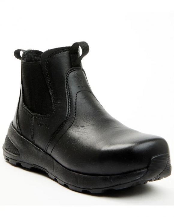 Discount Hawx Women's 6" Uniform Chelsea Work Boots - Composite Toe | Black