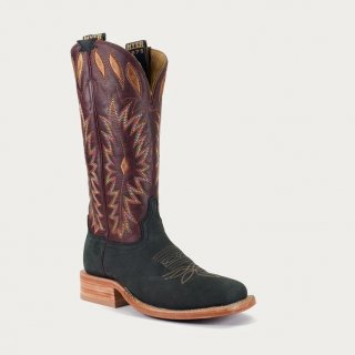STYLISH OUTLET HYER BOOTS WOMEN'S CHERRYVALE - Black/Cognac