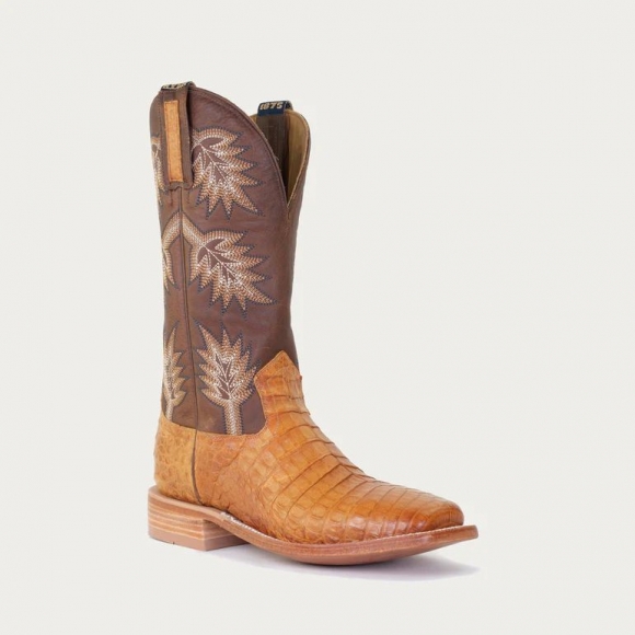 STYLISH OUTLET HYER BOOTS MEN'S RUSSELL - Tan/Brown