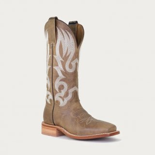 STYLISH OUTLET HYER BOOTS WOMEN'S AUGUSTA - Tan/Tan