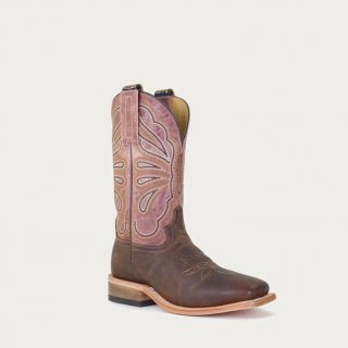 STYLISH OUTLET HYER BOOTS WOMEN'S LOLA - Brown/Pink