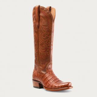 STYLISH OUTLET HYER BOOTS WOMEN'S KENSINGTON - Cognac/Tan