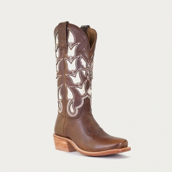STYLISH OUTLET HYER BOOTS WOMEN'S ROZEL - Brown/Brown