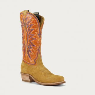 STYLISH OUTLET HYER BOOTS WOMEN'S ROSE HILL - Bronze/Tangerine
