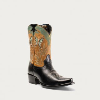 STYLISH OUTLET HYER BOOTS WOMEN'S NANETTE - Black