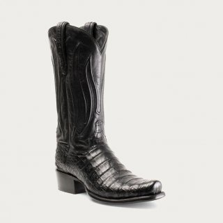 STYLISH OUTLET HYER BOOTS MEN'S STOCKTON - Black