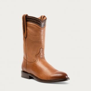 STYLISH OUTLET HYER BOOTS MEN'S WESTERN WELLINGTON - Taupe