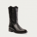 STYLISH OUTLET HYER BOOTS MEN'S WESTERN WELLINGTON - Black