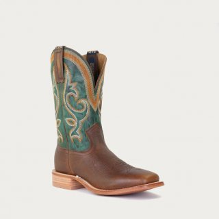 STYLISH OUTLET HYER BOOTS MEN'S EASTON - Brown/Green