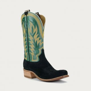 STYLISH OUTLET HYER BOOTS MEN'S CULVER - Black/Grass