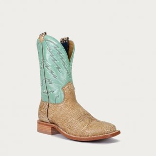 STYLISH OUTLET HYER BOOTS MEN'S HAZELTON - Tan/Mint