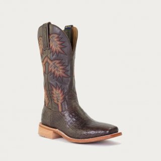 STYLISH OUTLET HYER BOOTS MEN'S RUSSELL - Brown/Brown