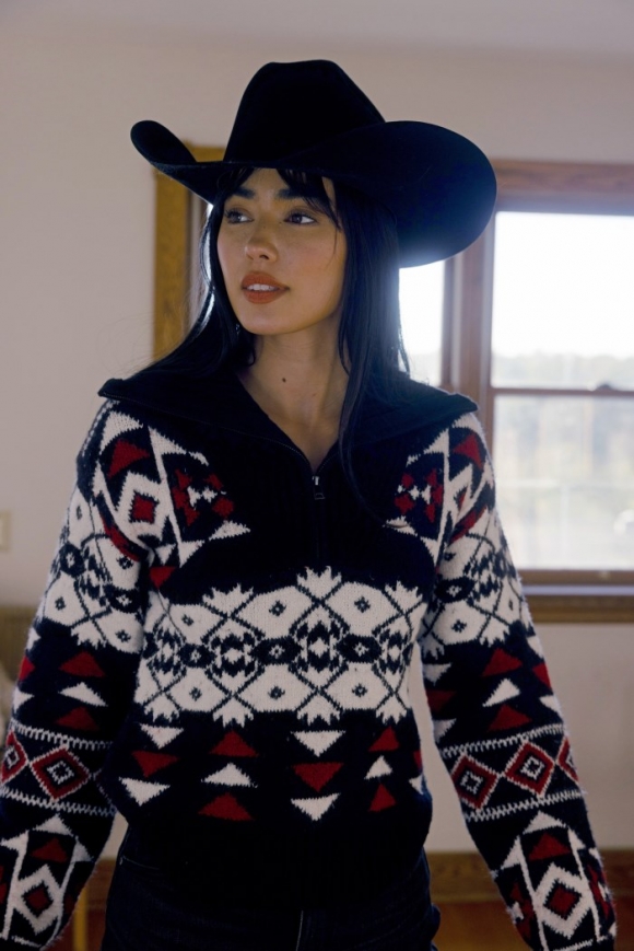 Promotion Idyllwind Women's Alpine Zip Front Sweater | Black Promotion Idyllwind Women's Alpine Zip Front Sweater | Black