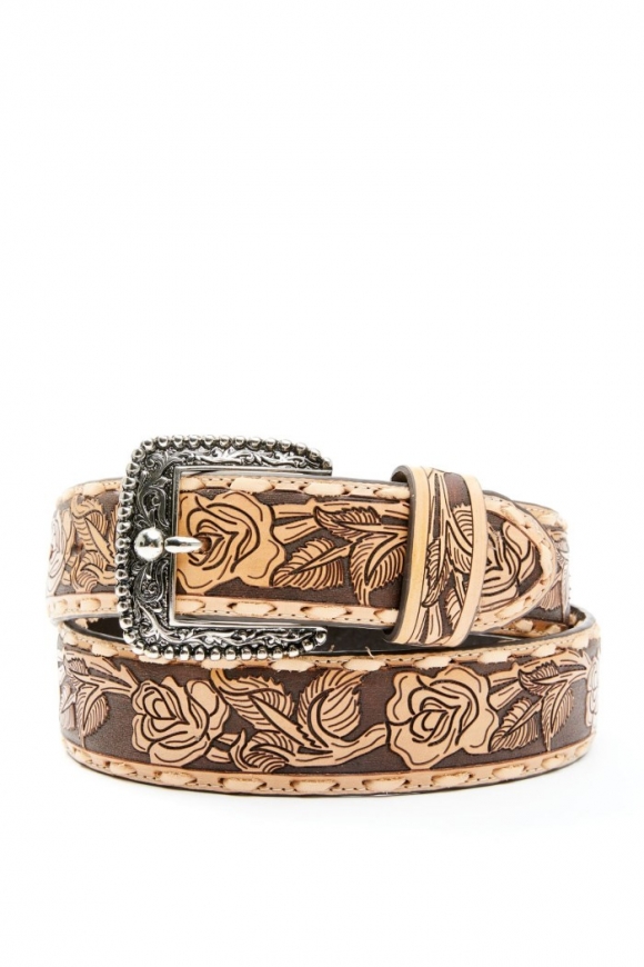 Promotion Idyllwind Women's Just A Rose Embossed Tool Belt | Brown Promotion Idyllwind Women's Just A Rose Embossed Tool Belt | Brown