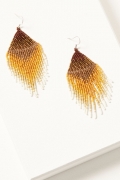 Promotion Idyllwind Women's Copperlily Seed Bead Fringe Earrings | Brown Promotion Idyllwind Women's Copperlily Seed Bead Fringe Earrings | Brown