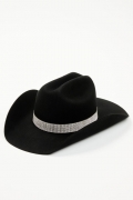 Promotion Idyllwind Women's Saddlebrooke Rhinestone Felt Cowboy Hat | Black