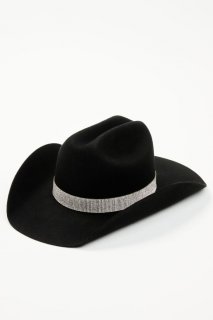Promotion Idyllwind Women's Saddlebrooke Rhinestone Felt Cowboy Hat | Black Promotion Idyllwind Women's Saddlebrooke Rhinestone Felt Cowboy Hat | Black