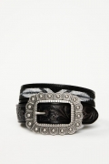 Promotion Idyllwind Women's Windriver Seed Bead Western Belt | Black