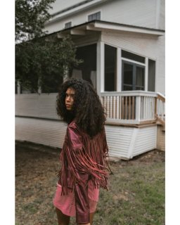 Promotion Idyllwind Women's Metallic Fringe Leather Moto Jacket | Grape Promotion Idyllwind Women's Metallic Fringe Leather Moto Jacket | Grape