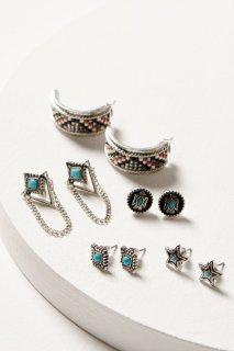 Promotion Idyllwind Women's Courtland Earring Set - 5-Piece | Silver