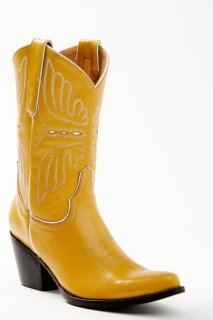 Promotion Idyllwind Women's Sunshine-Y Day Western Boots - Round Toe | Yellow Promotion Idyllwind Women's Sunshine-Y Day Western Boots - Round Toe | Yellow