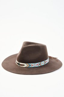 Promotion Idyllwind Women's Thunderbird Beaded Band Wool Felt Western Hat | Brown