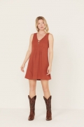 Promotion Idyllwind Women's Rowan Dress | Pecan Promotion Idyllwind Women's Rowan Dress | Pecan