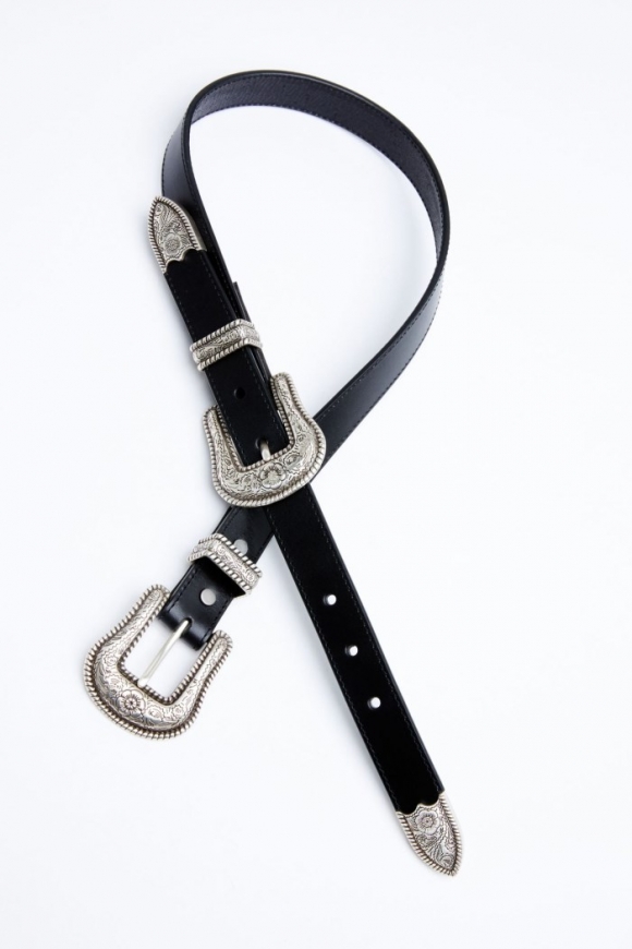 Promotion Idyllwind Women's Double Down Western Belt | Black
