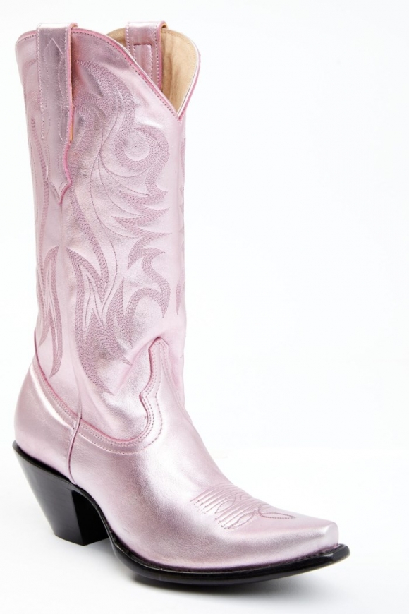 Promotion Idyllwind Women's Rose' Metallic Pink Leather Western Boots - Snip Toe | Pink Promotion Idyllwind Women's Rose' Metallic Pink Leather Western Boots - Snip Toe | Pink