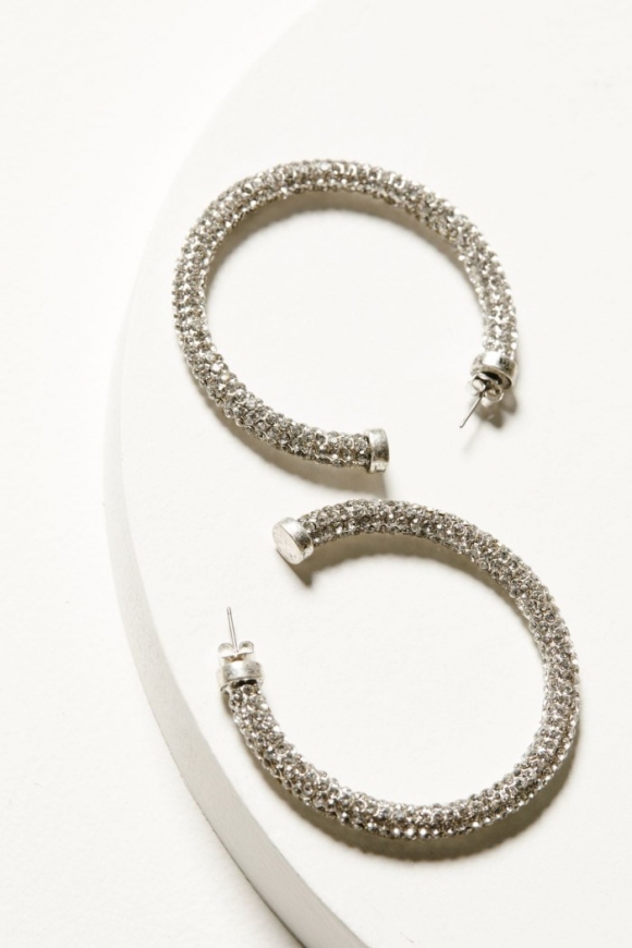 Promotion Idyllwind Women's Avalon Silver Hoop Earrings | Silver Promotion Idyllwind Women's Avalon Silver Hoop Earrings | Silver