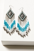 Promotion Idyllwind Women's Legend Hall Beaded Fringe Earrings | Turquoise Promotion Idyllwind Women's Legend Hall Beaded Fringe Earrings | Turquoise