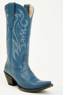 Promotion Idyllwind Women's Blue Jean Baby Western Boots - Snip Toe | Blue