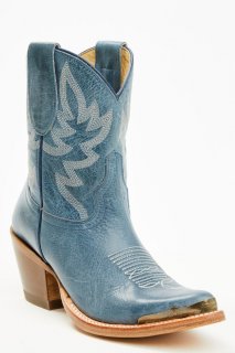 Promotion Idyllwind Women's Wheels Navy Western Booties - Round Toe | Navy