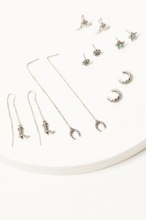 Promotion Idyllwind Women's Bristol Earring Set - 6 Piece | Silver Promotion Idyllwind Women's Bristol Earring Set - 6 Piece | Silver