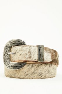 Promotion Idyllwind Women's Iris Hairon Hide Western Belt | Tan