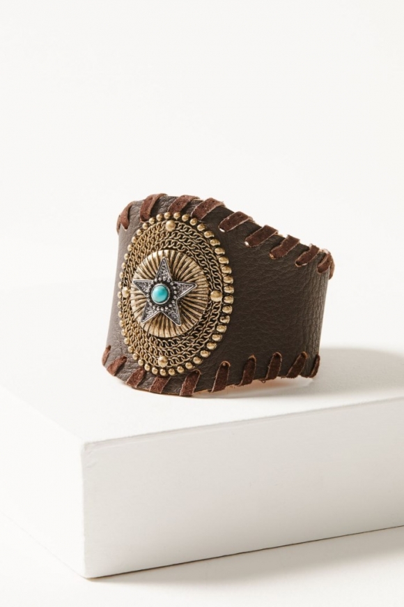 Promotion Idyllwind Women's Abernathy Leather Cuff Bracelet | Multi